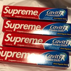 Supreme X Colgate Toothpaste
